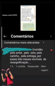 6.1 depoimento ansiedade e gratidão ao processo de terapia