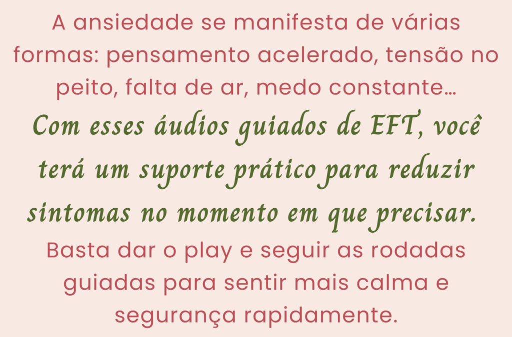 foto de texto que fala dos benefícios do eft